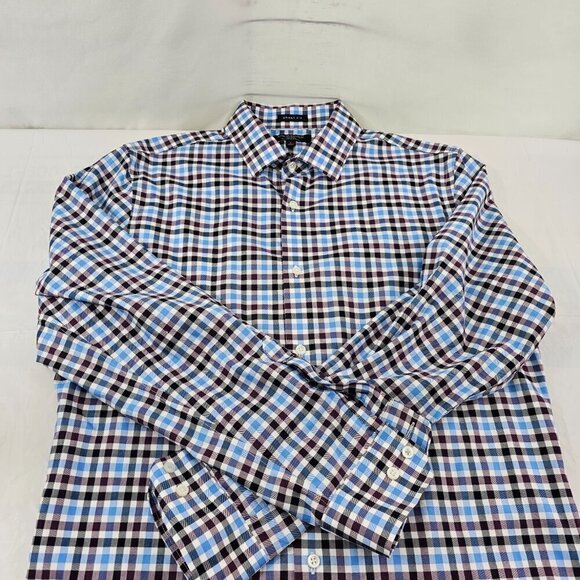 Banana Republic Men's Non-Iron Grant Fit Button Long Sleeve Shirt – Size Large - Picture 13 of 13
